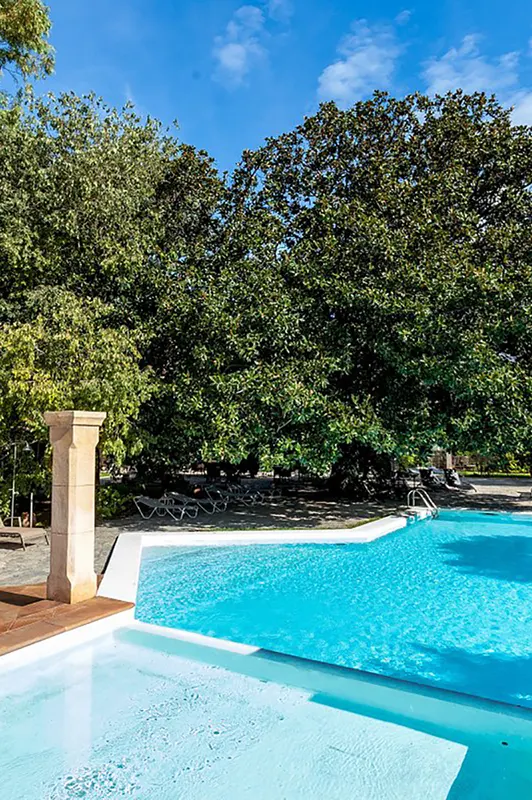 Finca Cas Sant en Soller Mallorca piscina Magnolia
