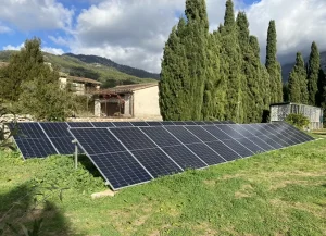 Finca Casa Sant en Soller Mallorca placas solares