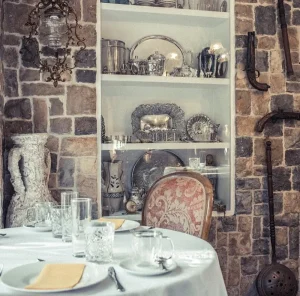 Finca Casa Sant en Soller en Mallorca mesa desayuno